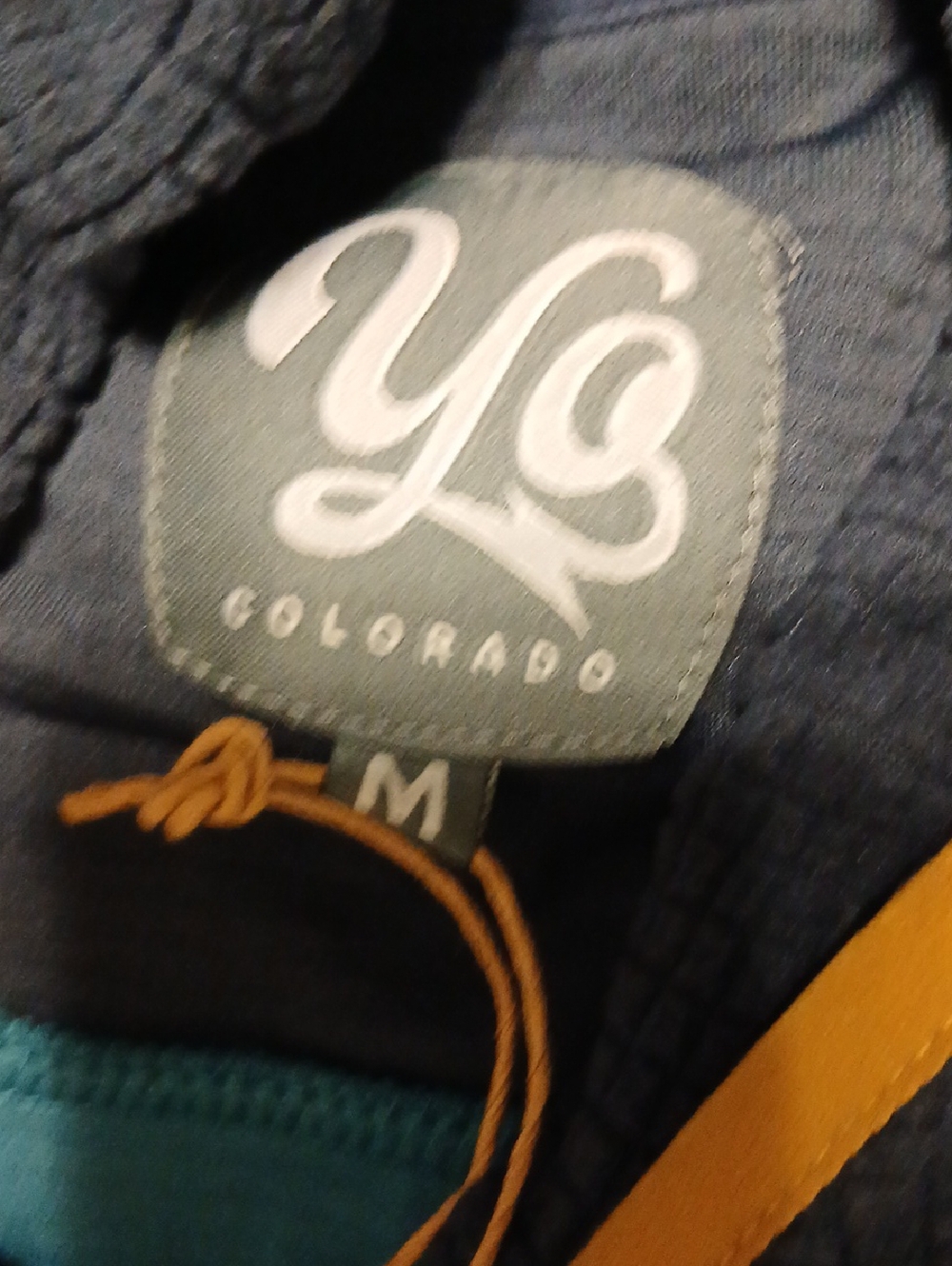 Yocolorado Supply Co. Unisex Fleece Sweatshirt - Blue - Picture 11 of 11